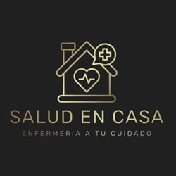 Logo de Salud en Casa, Enfermeria a tu cuidado